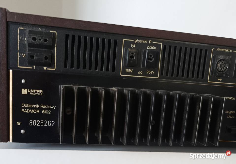 RADMOR 5102 z kolumnami ZG 30C114 Hi Fi Nowy Dwór Mazowiecki