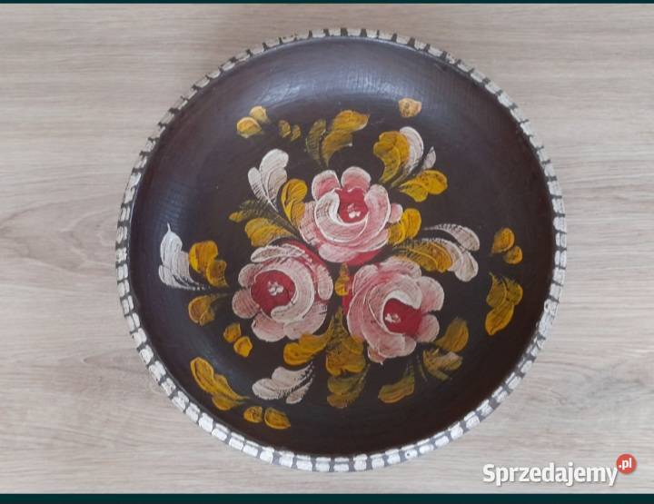 Drewniana miseczka hand made Konin