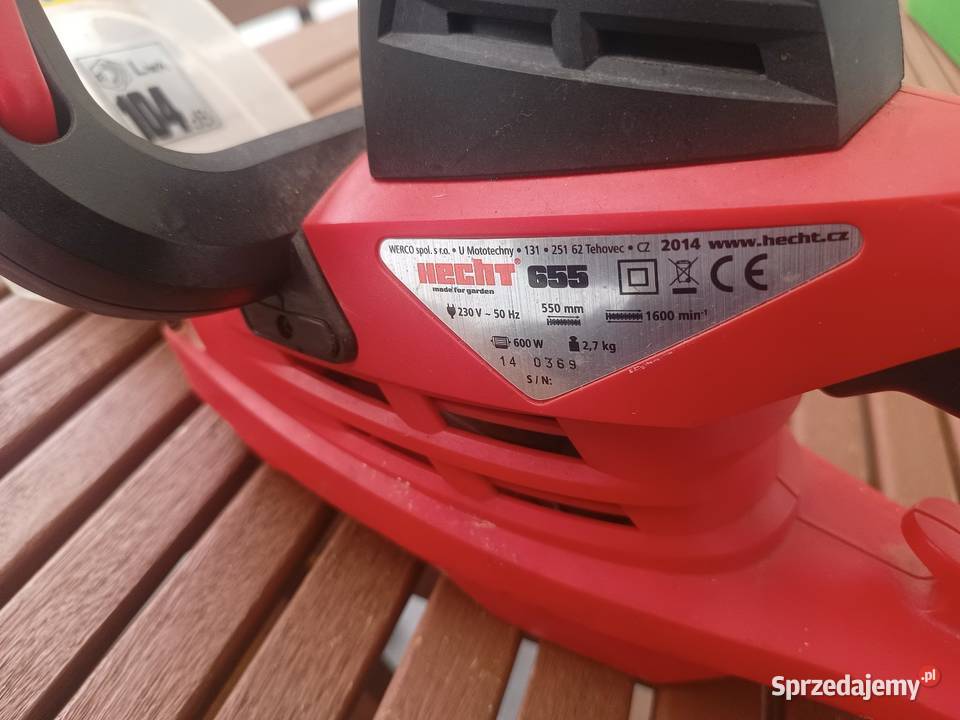 Nożyce do żywopłotu elektryczne Pasłęk sprzedam