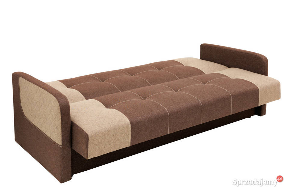 Wersalka Tapicerowana Brązowa AGA podkarpackie Iwonicz-Zdrój