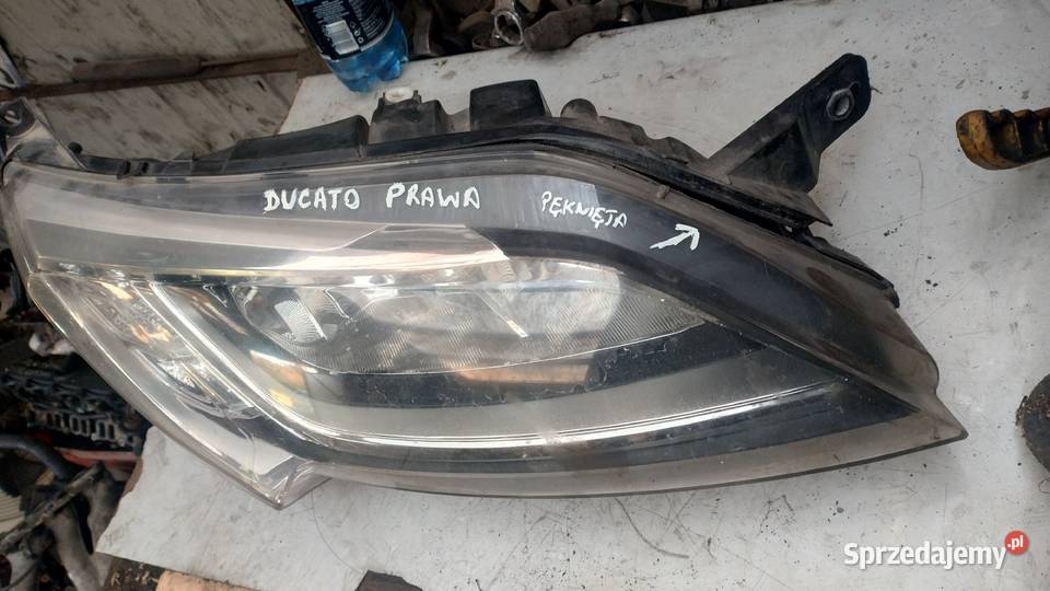 FIAT DUCTO III JUMPER BOXER lampa przód prawa świętokrzyskie Kielce