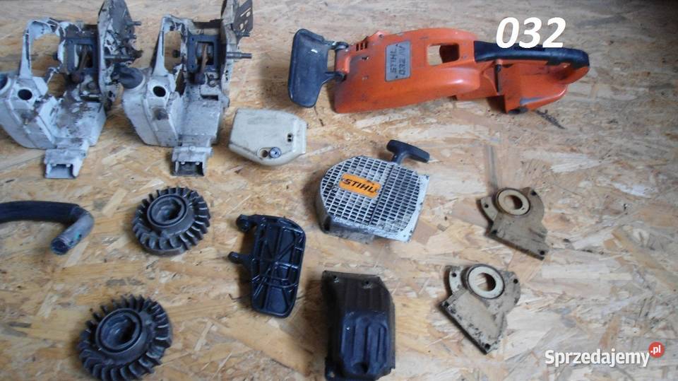 Stihl 032 części magneto karter wał rozrusznik Łagów