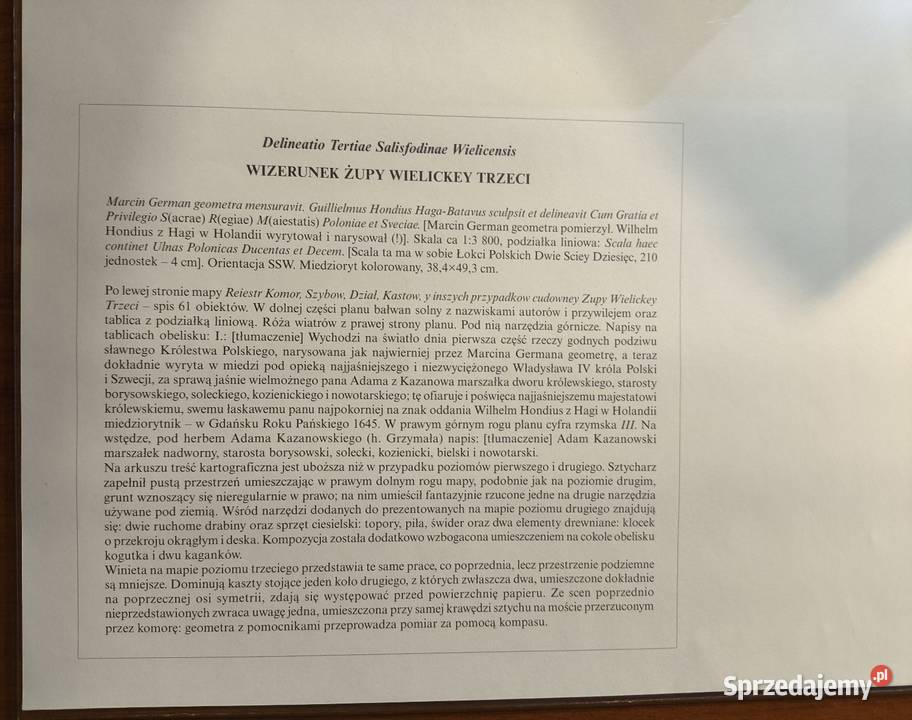 Wizerunek Żupy Wielickey Trzeci Mapy i przewodniki mazowieckie Warszawa sprzedam