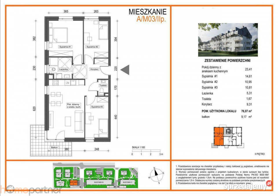 Mieszkanie Wrocław Brochowska 7607m2