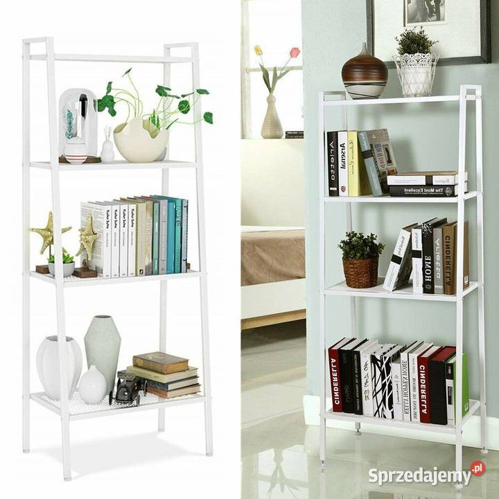 NOWOCZESNY REGAŁ METALOWY 147x60x35 PÓŁKA do Września