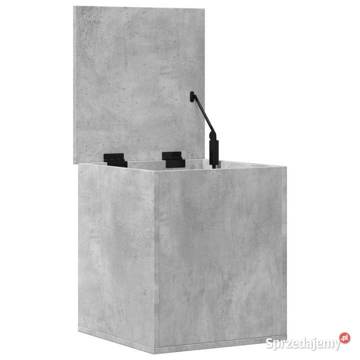 Skrzynia szarość betonu 40x42x46 materiał Warszawa sprzedam