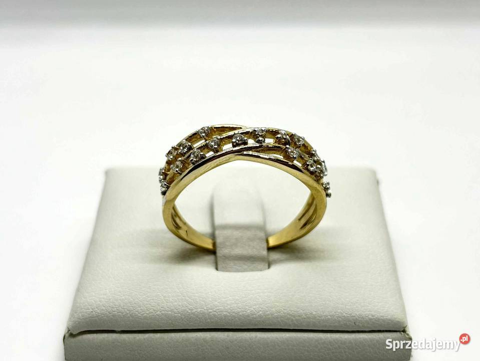 Nowy Złoty Pierścionek pr 585 398g R23 Elbląg