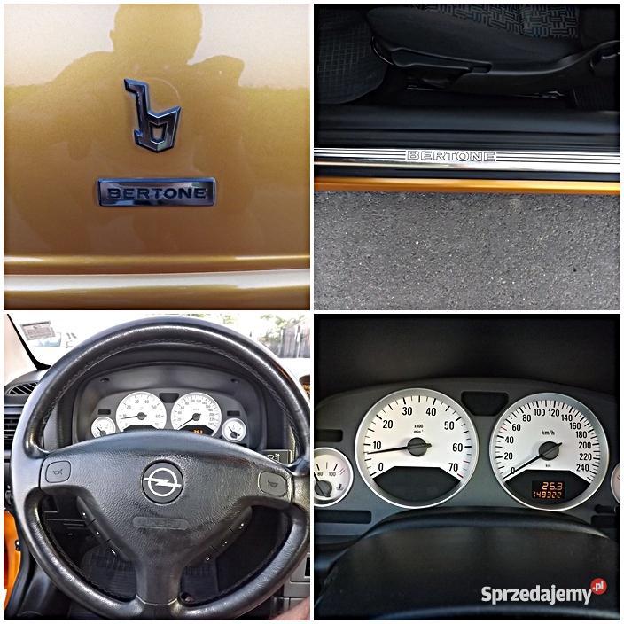 ASTRA II BERTONE COUPE 22 16V KLIMA ALU KSIĄŻKI komputer pokładowy Słupca
