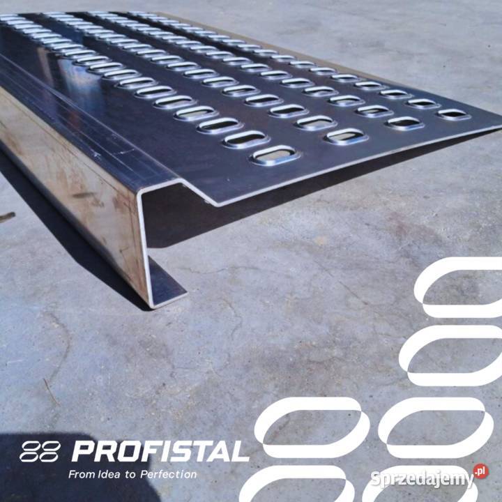 Panel z profilem bocznym aluminiowy LOHR blacha Sowlany