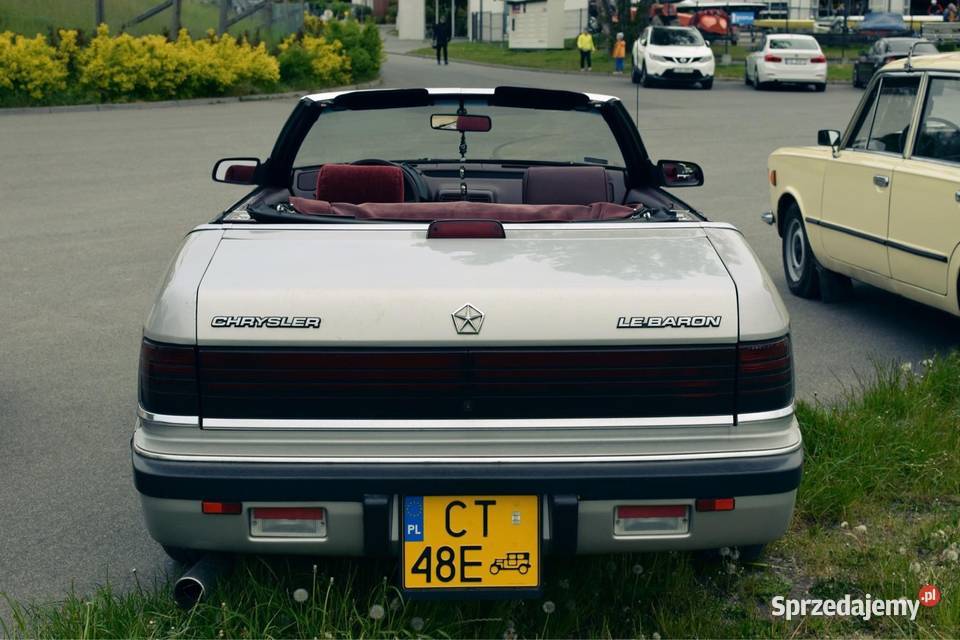 Chrysler LE Baron klasyk zabytkowy tempomat Toruń