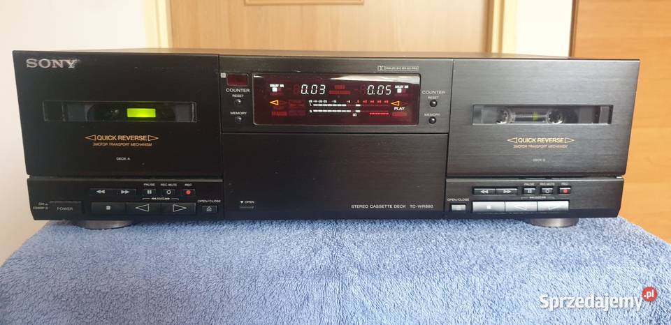 Magnetofon Sony TCWR890 Nowy Sącz