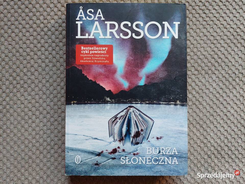 Burza słoneczna sa Larsson kryminały małopolskie Kraków