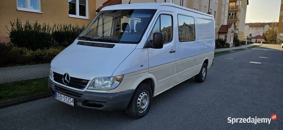 Mercedes Benz Sprinter 2005r 22 CDI 80kw6 miejsc Elbląg