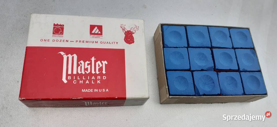 Kreda Master do bilardasnookera12 USApremium Tuszkowo