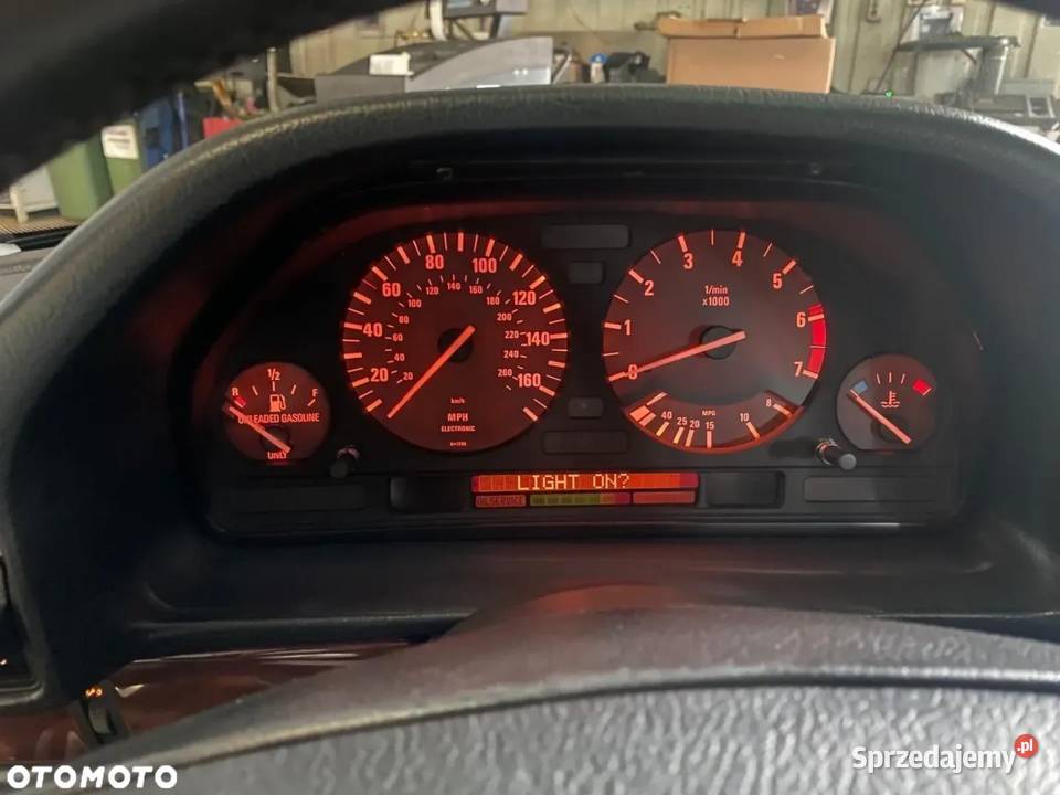 Bmw Seria 7 E32 750iL 50 v12 299 Zarejstrowana elektrycznie ustawiane fotele Kraków