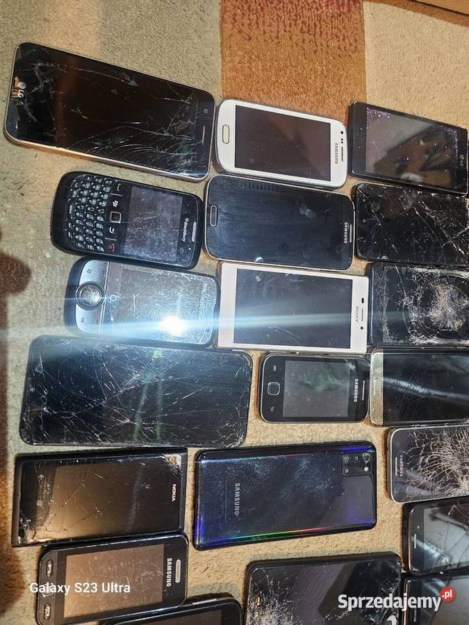 zestaw telefony smartfony tablety gps śląskie