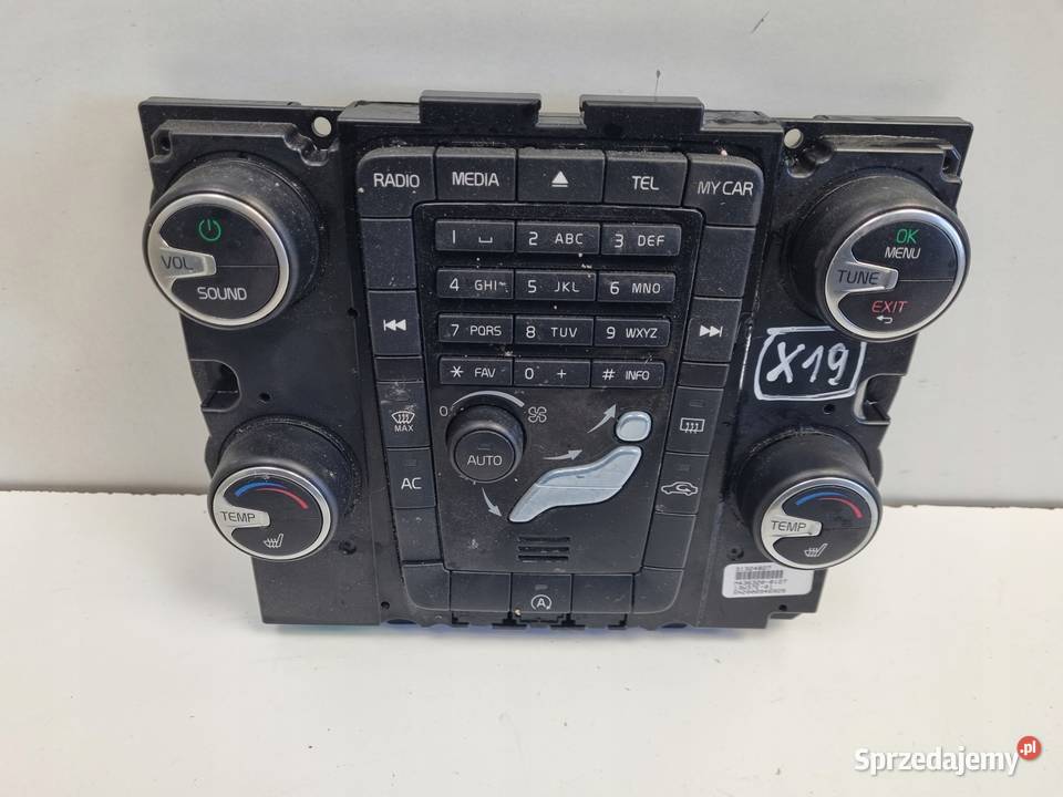 PANEL KLIMATYZACJI Volvo S60 II V60 I Nawiewu