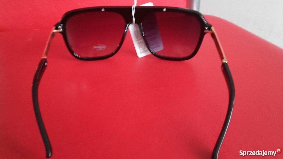 LACSOTE NOWE OKULARY PRZECIWSLONECZNE LOGOWANE Uniseks Tczew