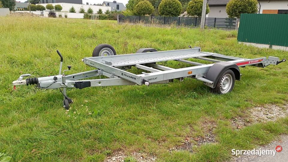 Laweta Temared Carflat 3518 U jednoosiowa o DMC Lawety Rudna Wielka