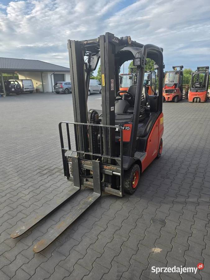 Wózek widłowy Linde H16T01 mazowieckie Huta Błędowska