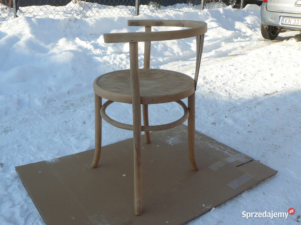 Stare krzesła gięte sygnowane małopolskie Nowy Sącz