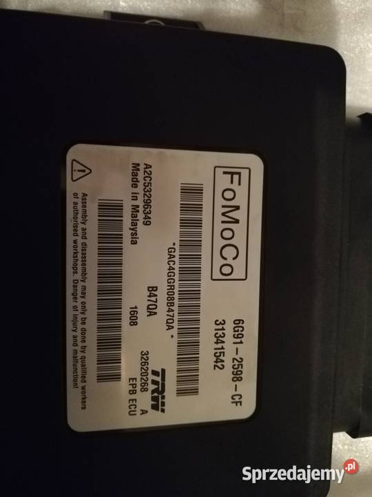 Moduł hamulca elektrycznego VOLVO v60 16 diesel Tarnów sprzedam