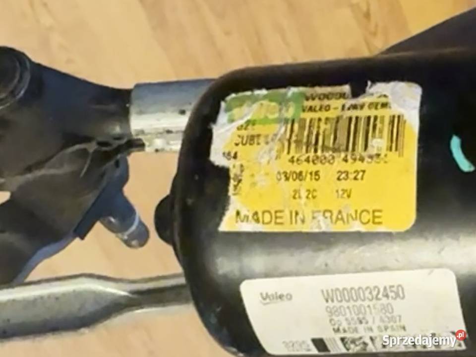 MECHANIZM WYCIERACZEK SILNIK CITROEN C4 CATCUS