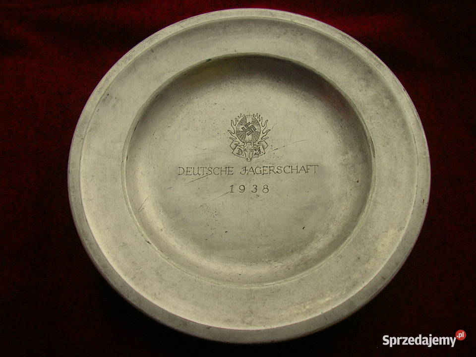 1938 DEUTSCHE JAGERSCHAFT Goring 1914 IRON CROSS mazowieckie Warszawa