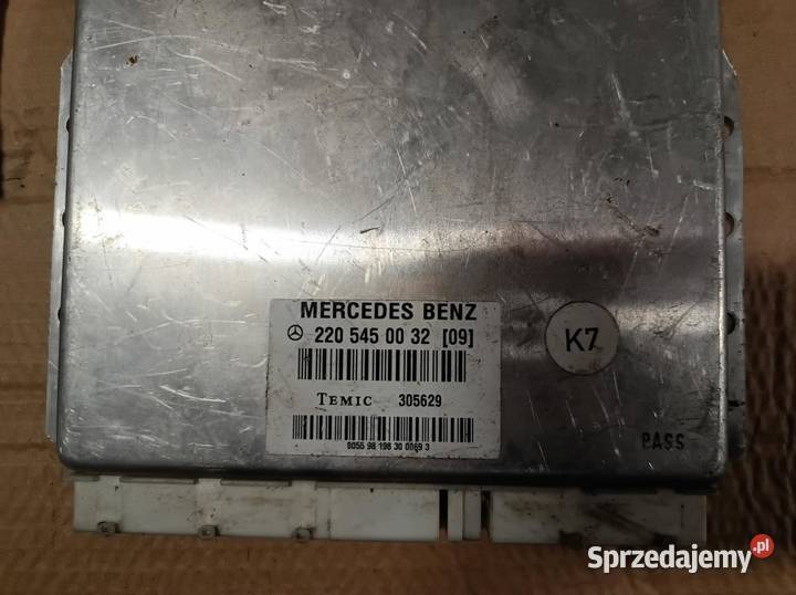 Mercedes W220 sterownik zawieszenia Temic Warszawa