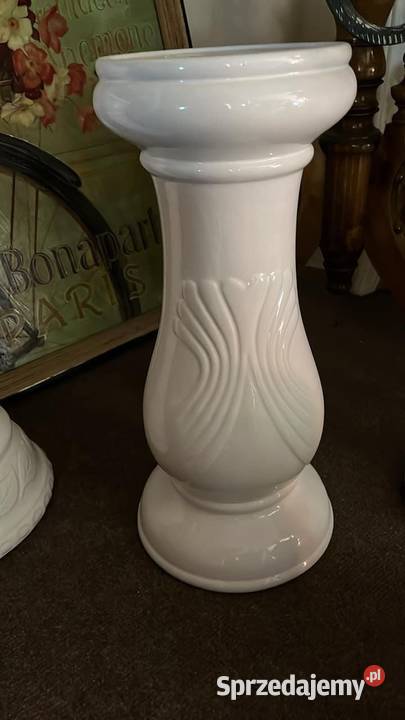 Postument Ceramiczny Pod doniczkilampę rzeźby
