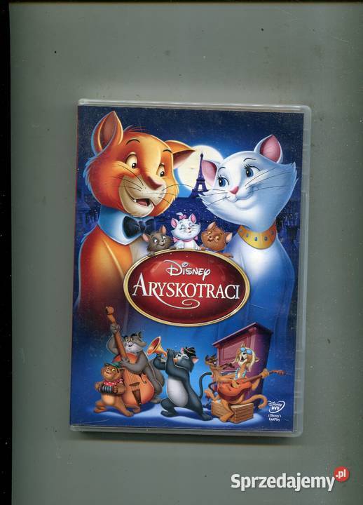Arystokraci Disney Film DVD 1 płyta zachodniopomorskie Szczecin