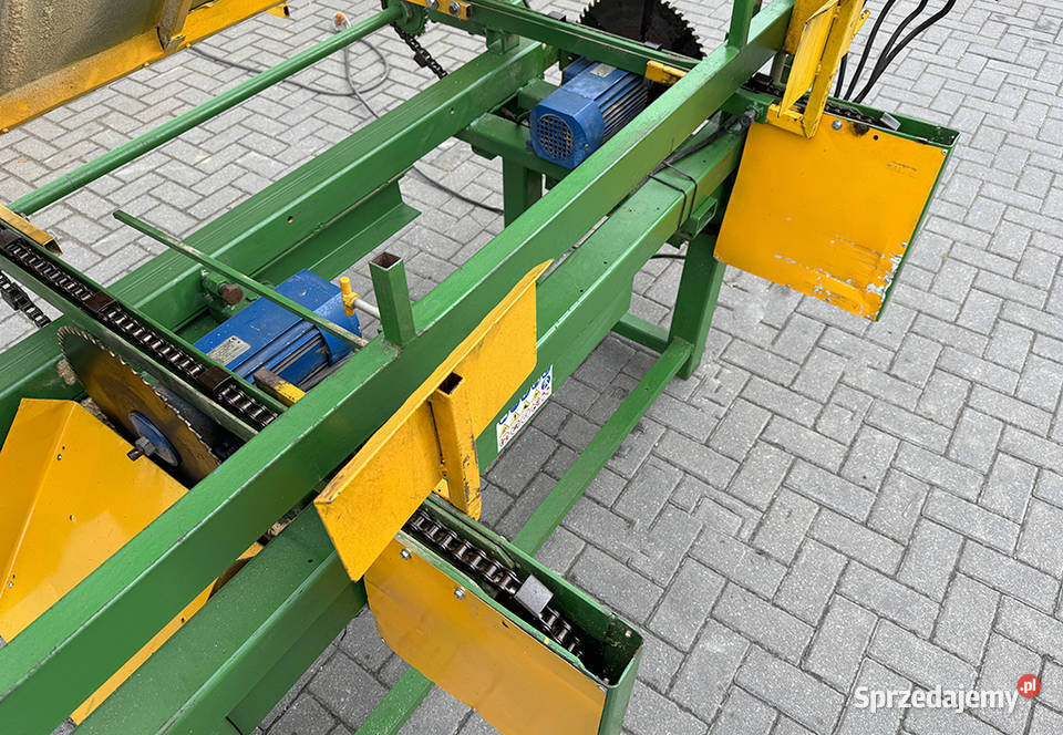 Dwupiła tarczówka poprzeczna do deski paletowej pomorskie Sierakowska Huta