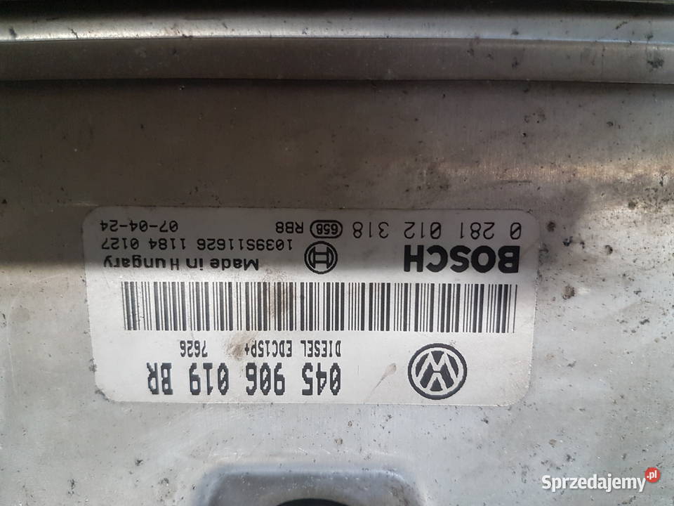 SKODA FABIA 14 TDI STEROWNIK KOMPUTER Turek
