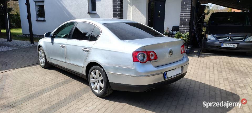 Volkswagen Passat 19TDi 2008r Ciemne szyby 1896cm3 Wałdowo Szlacheckie