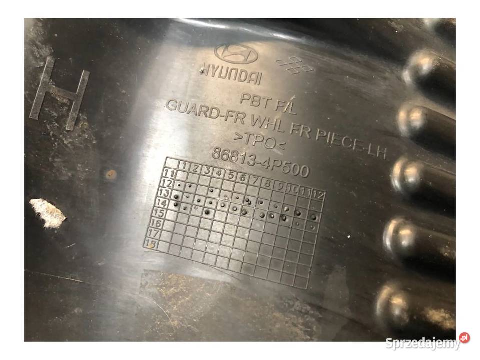 Hyundai i20 I PB Lift FL 20122014 NADKOLE PRZÓD osobowe Pozostałe Skarżysko-Kamienna