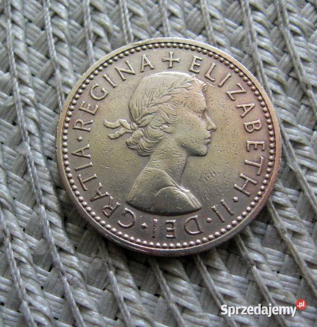 Wielka Brytania 1 Szyling 1962r Herb Szkocji Kalisz