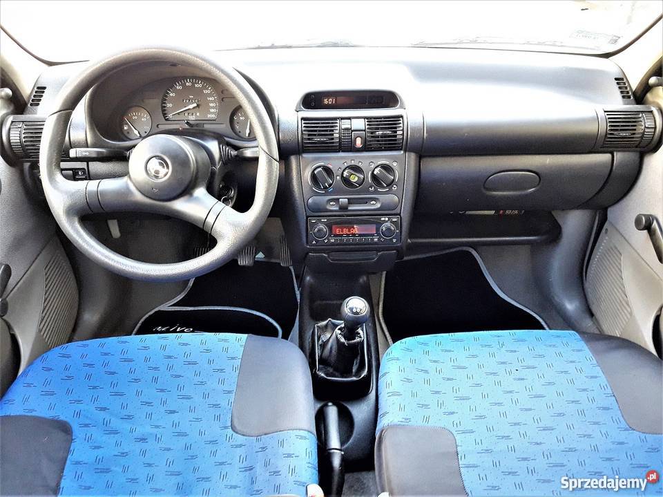 Opel Corsa B 12 8V 1997 granatowy warmińsko-mazurskie Elbląg sprzedam