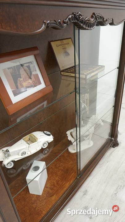 Zabytkowa witryna chippendale z lat 40tych Antyki, Sztuka, Kolekcje Jerka sprzedam