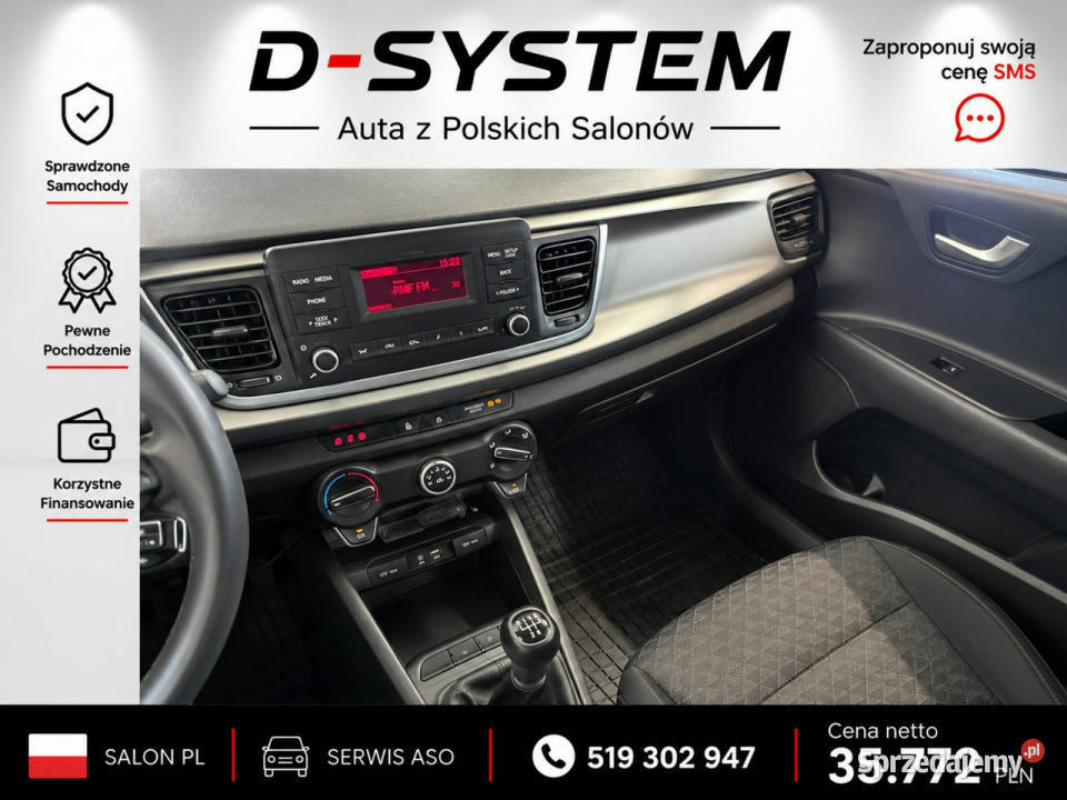 Kia Rio 20rTylko Salon Polska 1Właściciel Białystok sprzedam