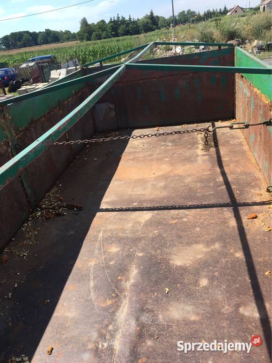 Sprzedam przyczepę 12t nieuszkodzony