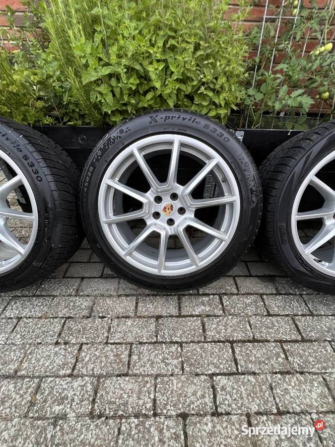 Porsche Macan turbo komplet felg 20 z dwoma Goleniów