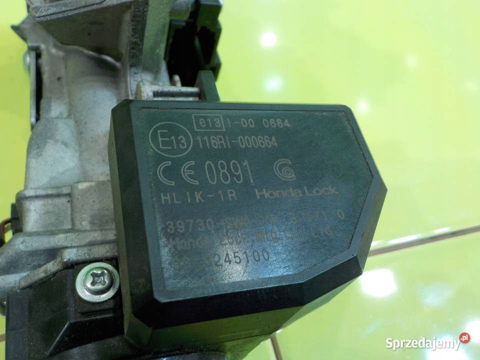 HONDA INSIGHT II 09r 0914r stacyjka z kluczykiem Motoryzacja mazowieckie Suków sprzedam