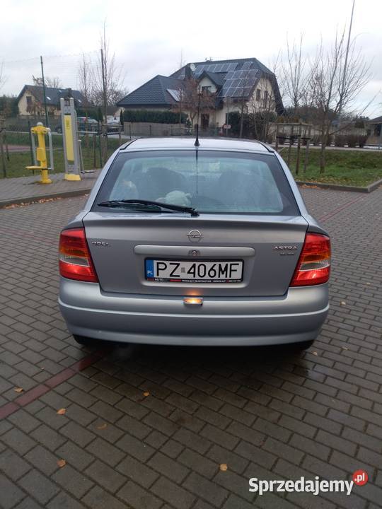 Opel Astra G 16 wersja na 100lecie Opla radio wielkopolskie Mosina