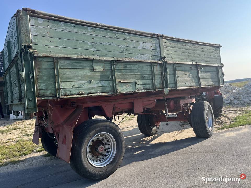 Przyczepą Rolniczą wywrotka 18 dmc Włoszczowa sprzedam