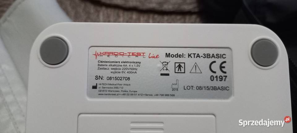 Elektroniczny ciśnieniomierz Pruszcz Gdański