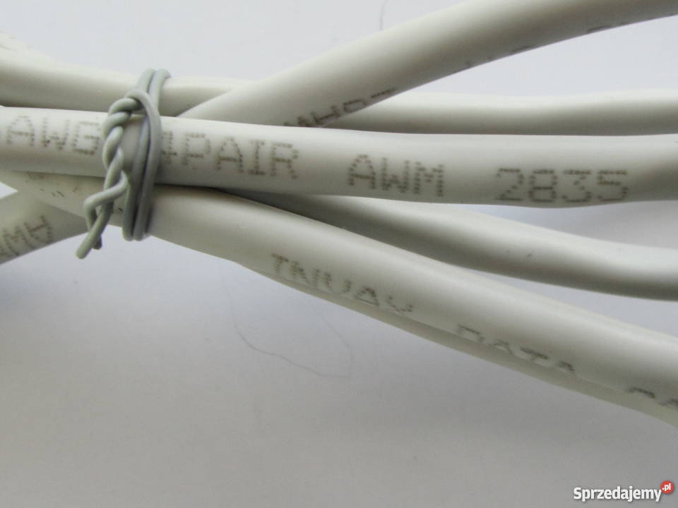 Kabel internetowy sieciowy 2 x 8P8C RJ45 12 m Olecko
