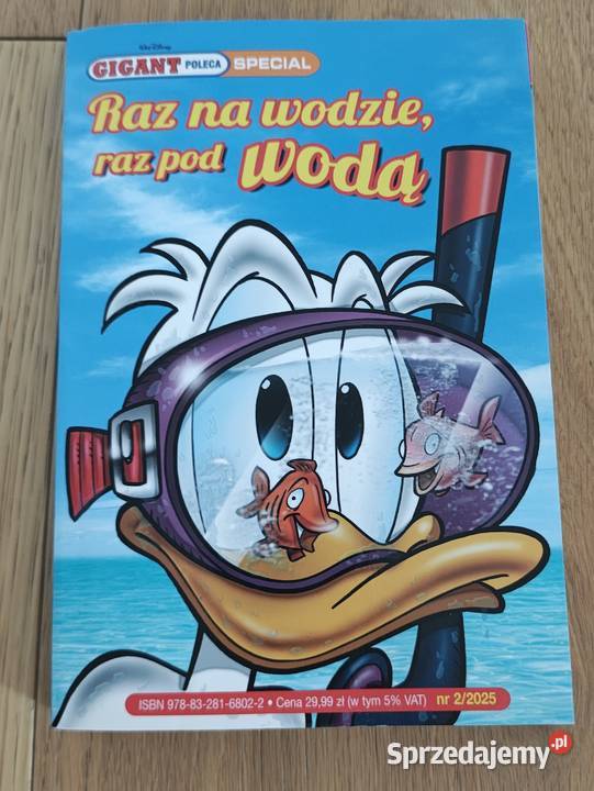 Komiksy Kaczora Donalda Gigant Poleca Special x Kultura i Rozrywka Toruń