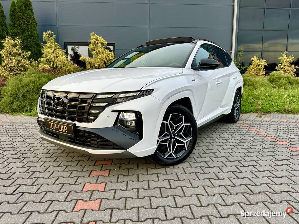 Hyundai TUSCON Nline AWD Plugin Panorama Kamery 360 Piękny Zobacz Warto