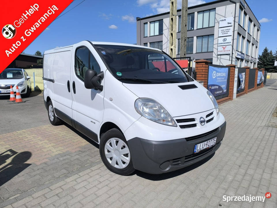 Nissan Primastar 20 dCi 115 Trafic Vivaro centralny zamek Nissan Łuków