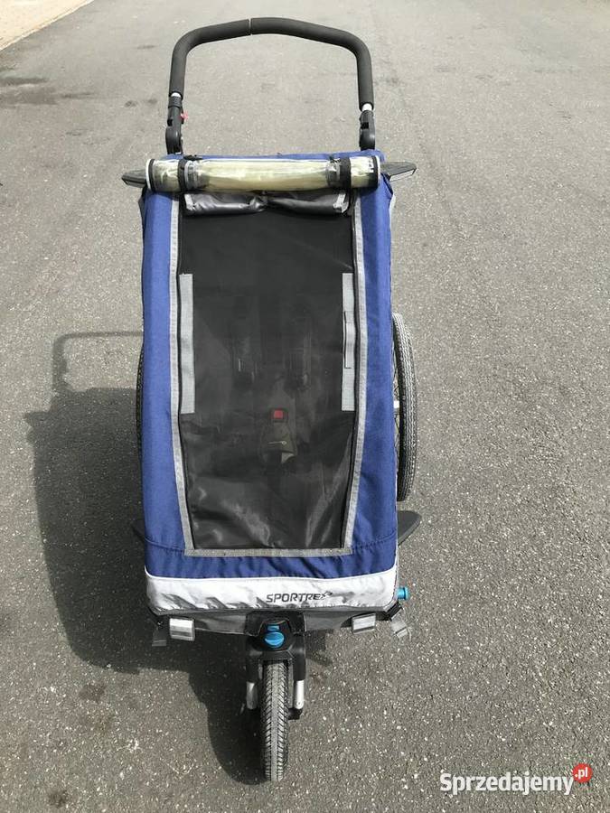 Przyczepka rowerowa z hamakiem Qeridoo sportrex1 Pozostałe Kranów